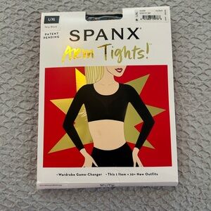 NWT SPANX Arm Tights in Black